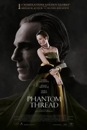 Affiche officielle du film Phantom Thread (2017) en TrueFrench - HDLight - Regarder en streaming sur GauloisFlix