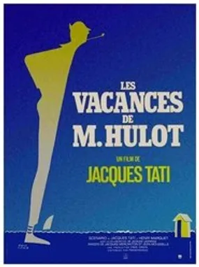 Affiche officielle du film Les Vacances de monsieur Hulot (1953) en French - Regarder en streaming sur GauloisFlix