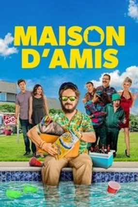Affiche officielle du film Maison d'amis (2020) en French - HDLight - Regarder en streaming sur GauloisFlix