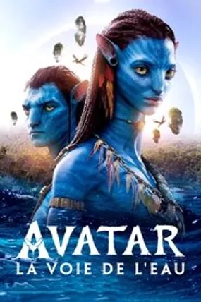 Affiche officielle du film Avatar : La Voie de l'eau (2022) en TrueFrench - HDLight - Regarder en streaming sur GauloisFlix