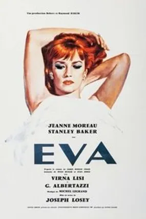 Affiche officielle du film Eva (1962) en TrueFrench - HDLight - Regarder en streaming sur GauloisFlix