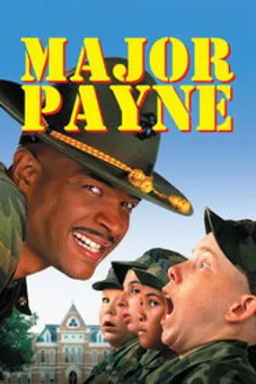 Affiche officielle du film Major Payne (1995) en TrueFrench - HDLight - Regarder en streaming sur GauloisFlix