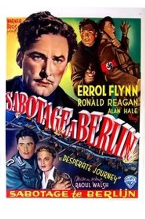 Affiche officielle du film Sabotage à Berlin (1942) en French - Regarder en streaming sur GauloisFlix
