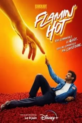 Affiche officielle du film Flamin' Hot (2023) en TrueFrench - HDLight - Regarder en streaming sur GauloisFlix