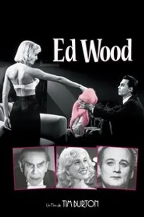 Affiche officielle du film Ed Wood (1994) en TrueFrench - HDLight - Regarder en streaming sur GauloisFlix