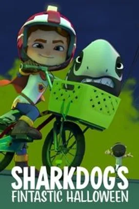 Affiche officielle du film Toukin, le chien-requin : Squalloween ! (2021) en French - HDLight - Regarder en streaming sur GauloisFlix
