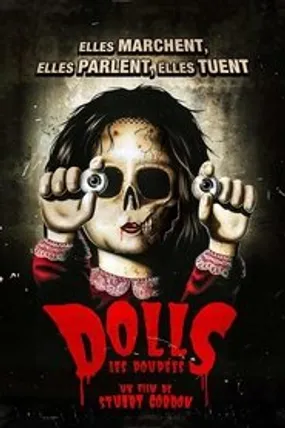 Affiche officielle du film Dolls Les Poupées (1986) en TrueFrench - HDLight - Regarder en streaming sur GauloisFlix