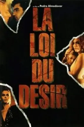 Affiche officielle du film La Loi du désir (1987) en VOSTFR - HDLight - Regarder en streaming sur GauloisFlix