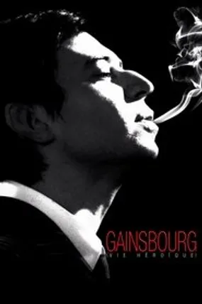Affiche officielle du film Gainsbourg (Vie héroïque) (2010) en French - Regarder en streaming sur GauloisFlix