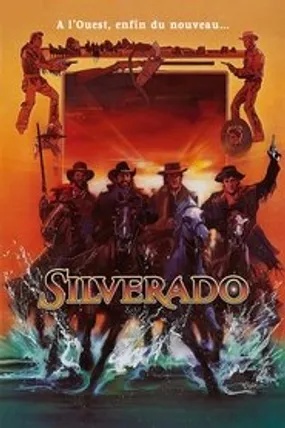 Affiche officielle du film Silverado (1985) en TrueFrench - HDLight - Regarder en streaming sur GauloisFlix
