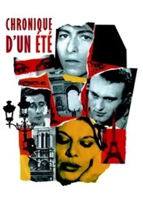Affiche officielle du film Chronique d'un été (Paris 1960) (1961) en French - Regarder en streaming sur GauloisFlix