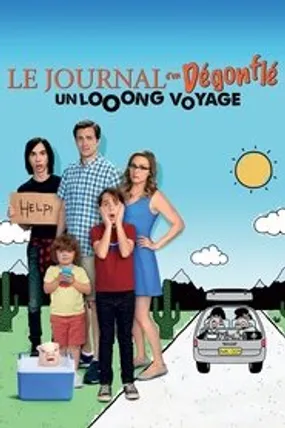 Affiche officielle du film Journal d'un dégonflé : Un looong voyage (2017) en French - Regarder en streaming sur GauloisFlix