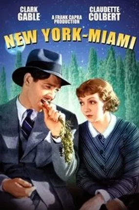Affiche officielle du film New York - Miami (1934) en TrueFrench - HDLight - Regarder en streaming sur GauloisFlix