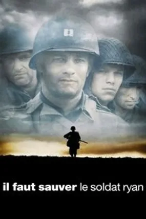 Affiche officielle du film Il faut sauver le soldat Ryan (1998) en TrueFrench - HDLight - Regarder en streaming sur GauloisFlix