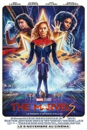 Affiche officielle du film The Marvels (2023) en TrueFrench - HDLight - Regarder en streaming sur GauloisFlix