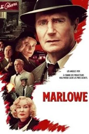 Affiche officielle du film Marlowe (2023) en TrueFrench - HDLight - Regarder en streaming sur GauloisFlix