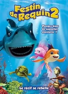 Affiche officielle du film Festin de requin 2 : Le récif se rebelle (2012) en French - Regarder en streaming sur GauloisFlix