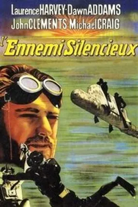 Affiche officielle du film L'Ennemi silencieux (1958) en French - Regarder en streaming sur GauloisFlix