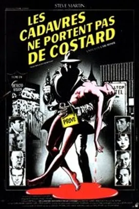 Affiche officielle du film Les cadavres ne portent pas de costard (1982) en French - Regarder en streaming sur GauloisFlix