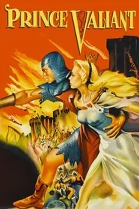 Affiche officielle du film Prince Vaillant (1954) en French - HDLight - Regarder en streaming sur GauloisFlix