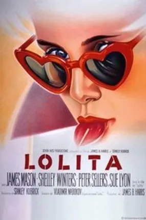 Affiche officielle du film Lolita (1962) en TrueFrench - HDLight - Regarder en streaming sur GauloisFlix