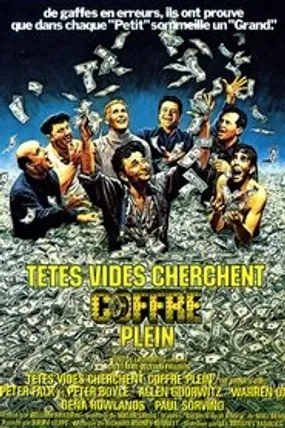 Affiche officielle du film Têtes vides cherchent coffre plein (1978) en French - Regarder en streaming sur GauloisFlix