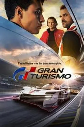 Affiche officielle du film Gran Turismo (2023) en TrueFrench - HDLight - Regarder en streaming sur GauloisFlix