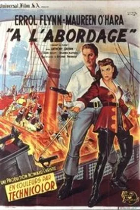 Affiche officielle du film À l'abordage (1952) en French - Regarder en streaming sur GauloisFlix