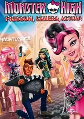 Affiche officielle du film Monster High: Frisson, caméra, action! (2014) en TrueFrench - DVDRIP - Regarder en streaming sur GauloisFlix