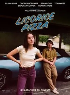 Affiche officielle du film Licorice Pizza (2021) en TrueFrench - HDLight - Regarder en streaming sur GauloisFlix