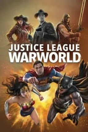Affiche officielle du film Justice League: Warworld (2023) en TrueFrench - HDLight - Regarder en streaming sur GauloisFlix