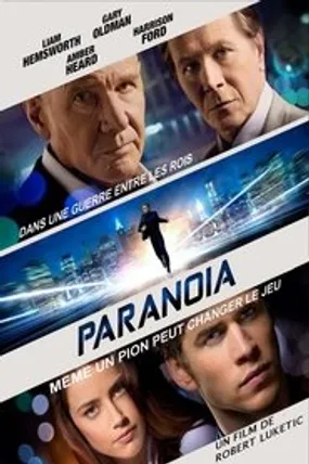 Affiche officielle du film Paranoïa (2013) en TrueFrench - HDLight - Regarder en streaming sur GauloisFlix