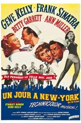 Affiche officielle du film Un jour à New-York (1949) en French - Regarder en streaming sur GauloisFlix