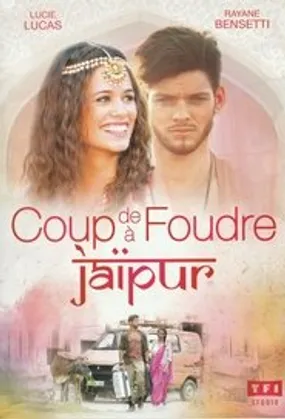 Affiche officielle du film Coup de foudre à Jaipur (2016) en French - Regarder en streaming sur GauloisFlix