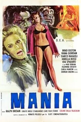 Affiche officielle du film Mania (1974) en VOSTFR - HDLight - Regarder en streaming sur GauloisFlix