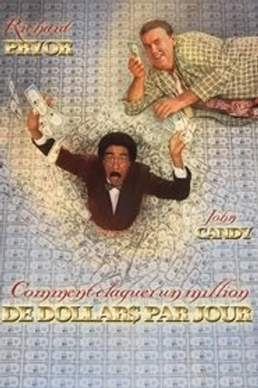 Affiche officielle du film Comment claquer un million de dollars par jour (1985) en TrueFrench - HDLight - Regarder en streaming sur GauloisFlix