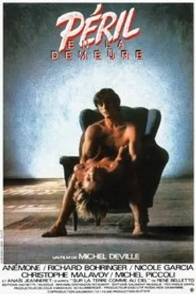 Affiche officielle du film Péril en la demeure (1985) en French - HDLight - Regarder en streaming sur GauloisFlix