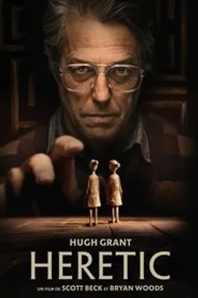 Affiche officielle du film Heretic (2024) en TrueFrench - HDLight - Regarder en streaming sur GauloisFlix