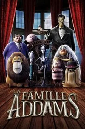 Affiche officielle du film La Famille Addams (2019) en TrueFrench - HDLight - Regarder en streaming sur GauloisFlix