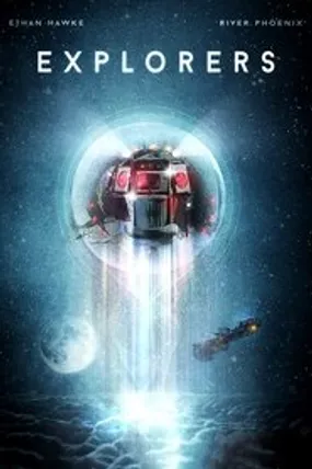 Affiche officielle du film Explorers (1985) en TrueFrench - HDLight - Regarder en streaming sur GauloisFlix