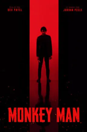 Affiche officielle du film Monkey Man (2024) en TrueFrench - HDLight - Regarder en streaming sur GauloisFlix