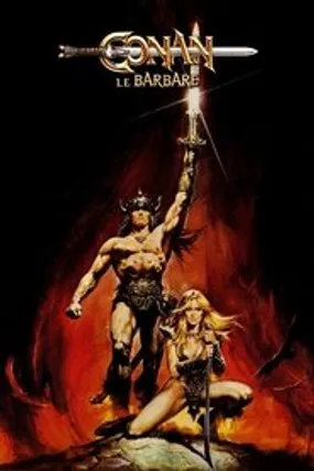 Affiche officielle du film Conan le barbare (1982) en TrueFrench - HDLight - Regarder en streaming sur GauloisFlix