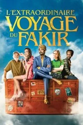 Affiche officielle du film L'Extraordinaire Voyage du fakir (2018) en French - HDLight - Regarder en streaming sur GauloisFlix