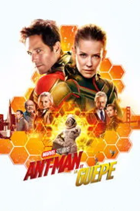 Affiche officielle du film Ant-Man et la Guêpe (2018) en TrueFrench - HDLight - Regarder en streaming sur GauloisFlix