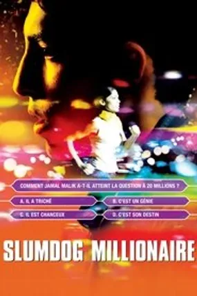 Affiche officielle du film Slumdog Millionaire (2008) en TrueFrench - HDLight - Regarder en streaming sur GauloisFlix