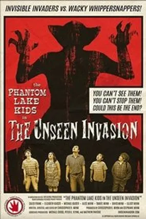 Affiche officielle du film The Phantom Lake Kids in the Unseen Invasion (2020) en French - Bdrip LD - Regarder en streaming sur GauloisFlix