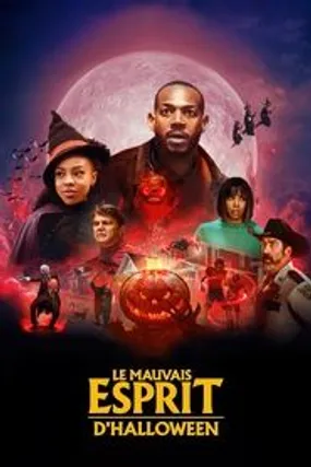 Affiche officielle du film Le Mauvais Esprit d'Halloween (2022) en French - HDLight - Regarder en streaming sur GauloisFlix