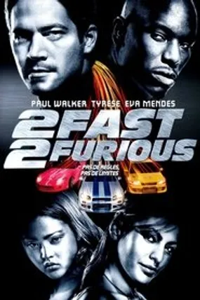 Affiche officielle du film 2 Fast 2 Furious (2003) en TrueFrench - HDLight - Regarder en streaming sur GauloisFlix