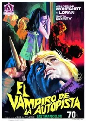 Affiche officielle du film Le vampire sexuel (1971) en TrueFrench - HDLight - Regarder en streaming sur GauloisFlix