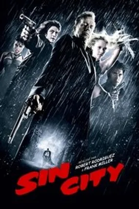Affiche officielle du film Sin City (2005) en TrueFrench - HDLight - Regarder en streaming sur GauloisFlix